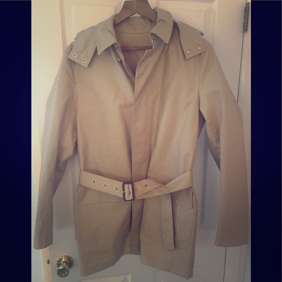 Sandro Other - Sandro Men’s Belted Rain/Trenchcoat- Sz LG